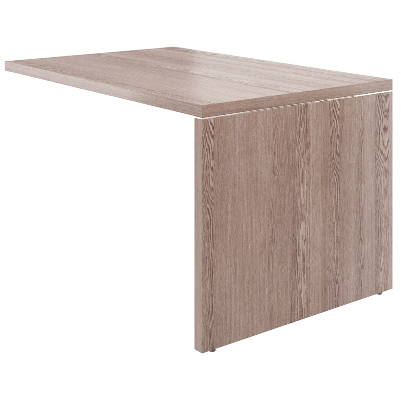 Изображение товара Стол приставной Asti AS-1.6 дуб нельсон, регулируемый по высоте, 1300х850 мм