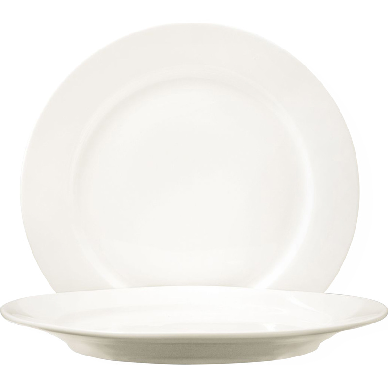 Изображение товара Фарфоровая тарелка P.L. Proff Cuisine Classic 23 см белая комплект 6 шт