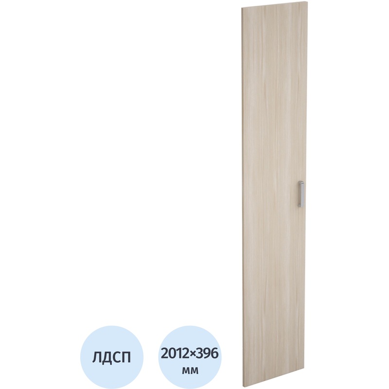 Изображение товара Дверь высокая Avance 6ФЗ.005 из ЛДСП шамони светлый