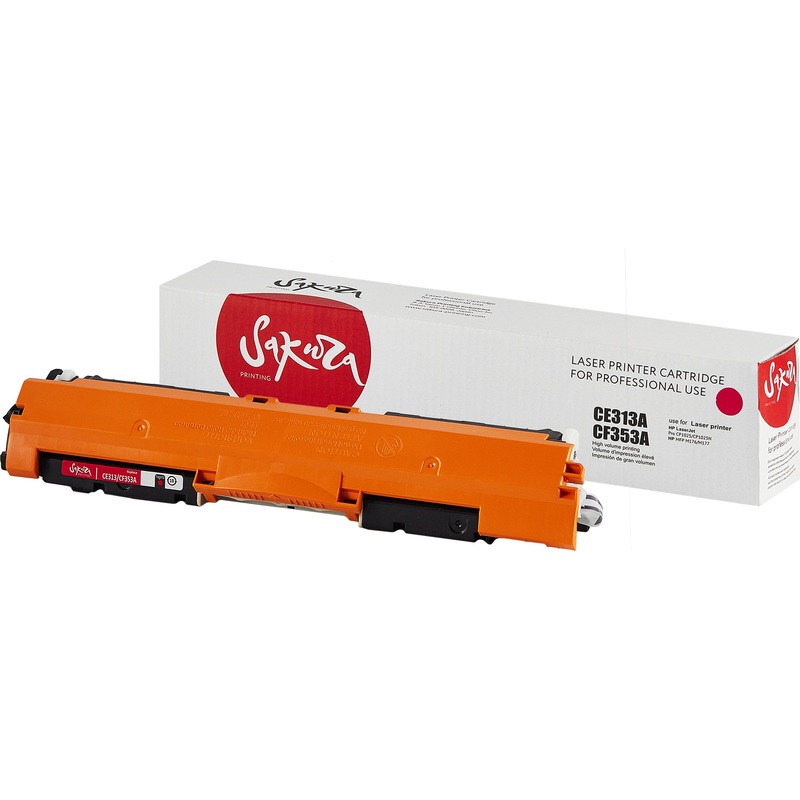 Изображение товара Картридж лазерный Sakura 126A/130A CE313A/CF353A для HP пурпурный