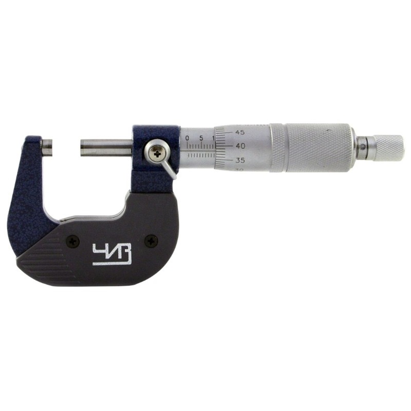 Изображение товара Микрометр ЧИЗ МК-25 0-25 мм точность 1 класс поверка Россия