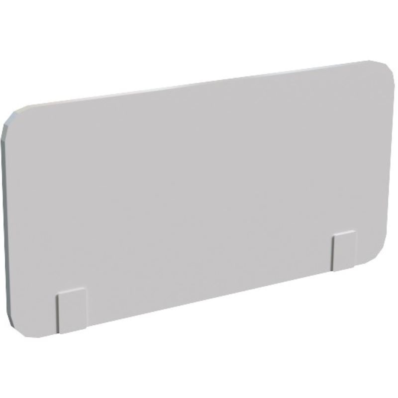 Изображение товара Экран к столу Steel 11807 с креплением боковой (белый/антрацит, 700х16х368 мм)