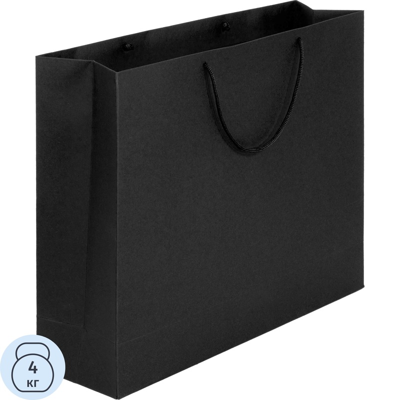 Изображение товара Подарочный пакет Проект 111 Ample 35x43x12 см черный Россия