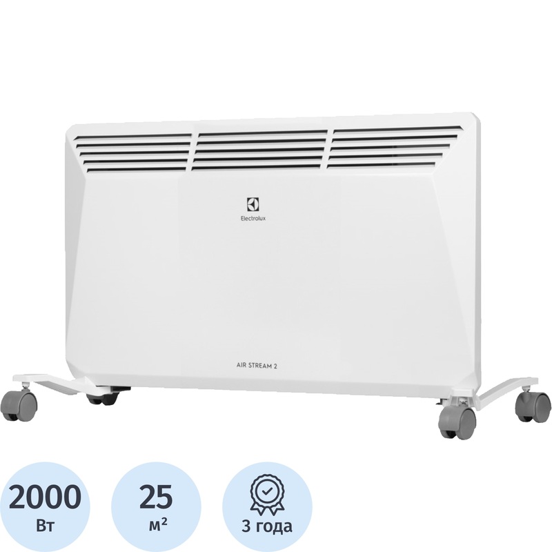 Изображение товара Конвектор Electrolux ECH/AS2-1500 ER белый 2000 Вт настенный напольный с терморегулятором