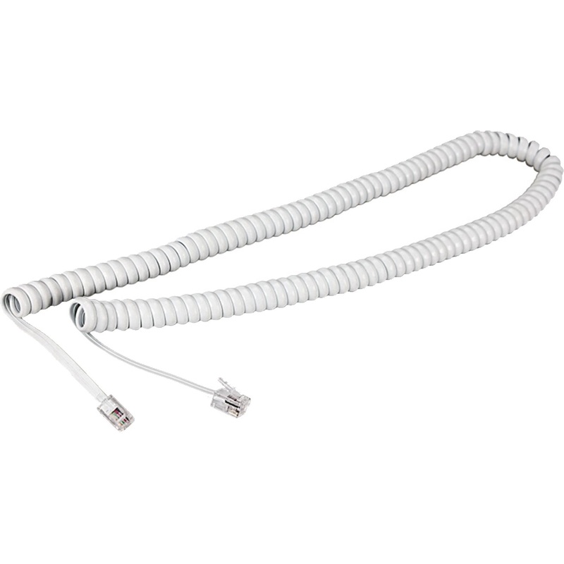 Изображение товара Шнур телефонный витой Rexant 4P-4C 2 метра 10 штук во упаковке