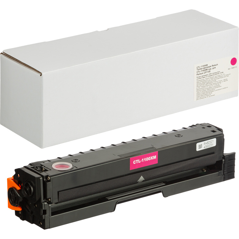 Изображение товара Лазерный картридж Retech CTL-1100XM пурпурный для Pantum CP1100