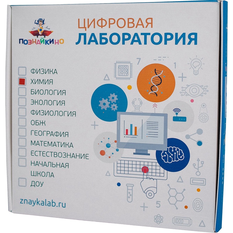 Изображение товара Цифровая лаборатория Познайкино ЦЛ-УОК-ХИМ002 для учителей химии