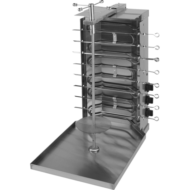 Изображение товара Аппарат для шаурмы Гриль-Мастер Ф3ШМЭ 7кВт нержавеющая сталь