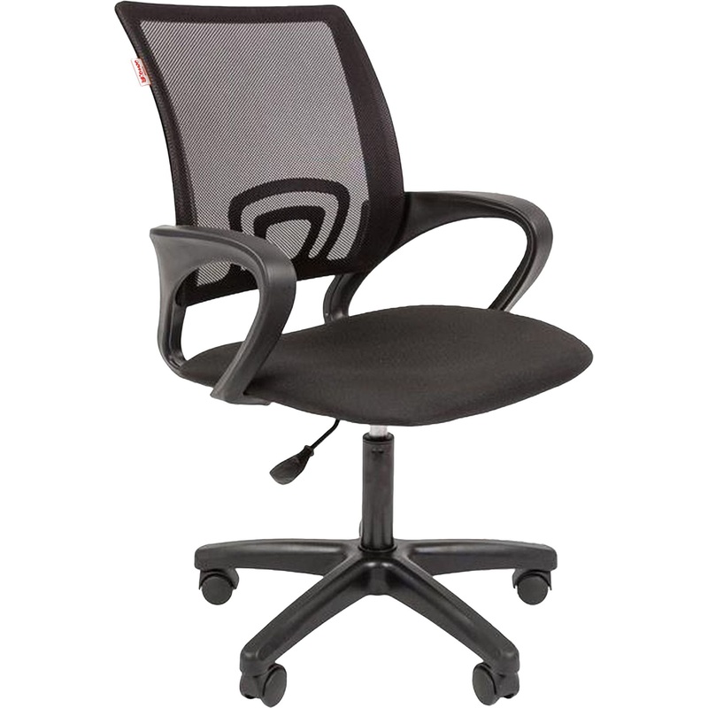 Изображение товара Офисное кресло Комус Мебель Easy Chair 304 LT черное сетка ткань