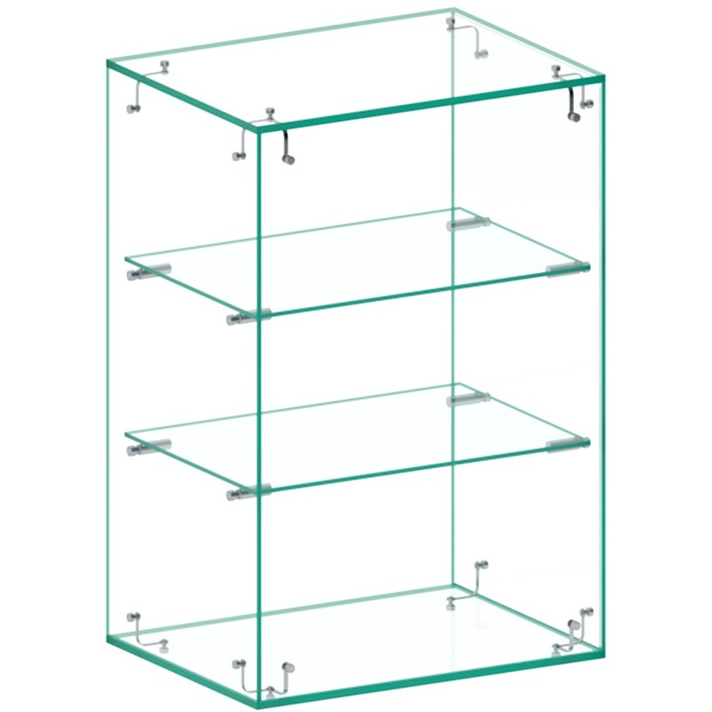 Изображение товара Витрина для товаров Сладость 10А-О прозрачная 400х300х600 мм стекло