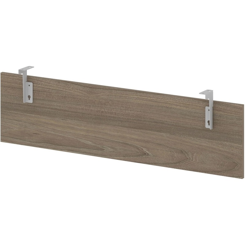 Изображение товара Царга к столу Metal System Style Б.ЦС-3 с креплением (вяз благородный/серый, 1250х18х320 мм)