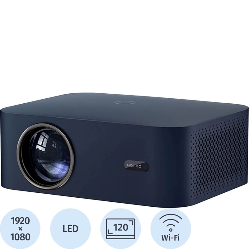 Изображение товара Проектор Wanbo X2 Max для домашнего кинотеатра с Android TV, Full HD, Bluetooth Wi-Fi