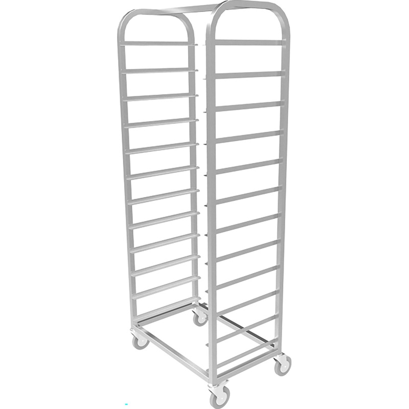 Изображение товара Тележка шпилька для подносов Кобор ШПР-48/31 12 уровней нержавеющая сталь