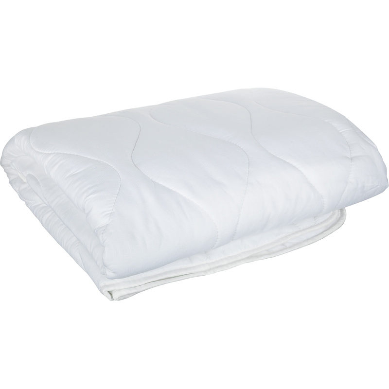 Изображение товара Одеяло Luscan 140х205 см холлофайбер/микрофибра стеганое с кантом