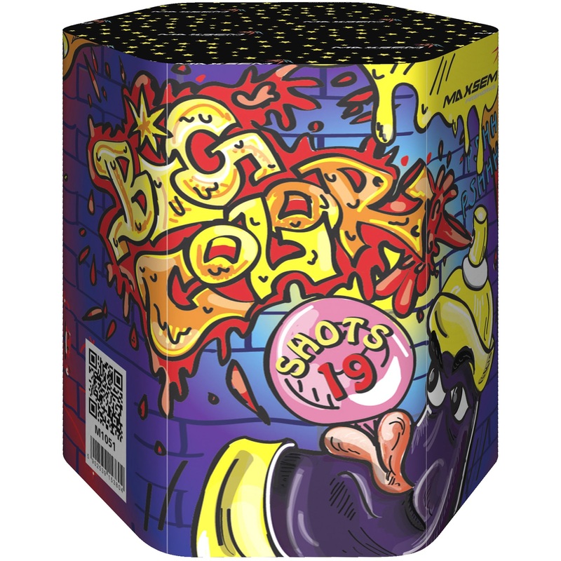 Изображение товара Батарея салютов Maxsem Big Color 19 залпов (M1051)