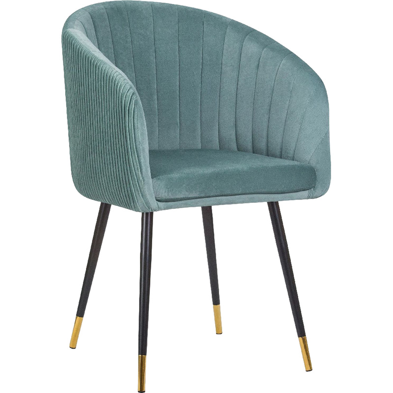 Изображение товара Обеденное кресло Dobrin Mary мятный велюр металл надежное и стильное