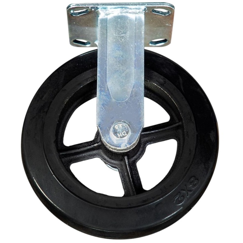 Изображение товара Колесо для тележки неповоротное 250 мм (1024165)