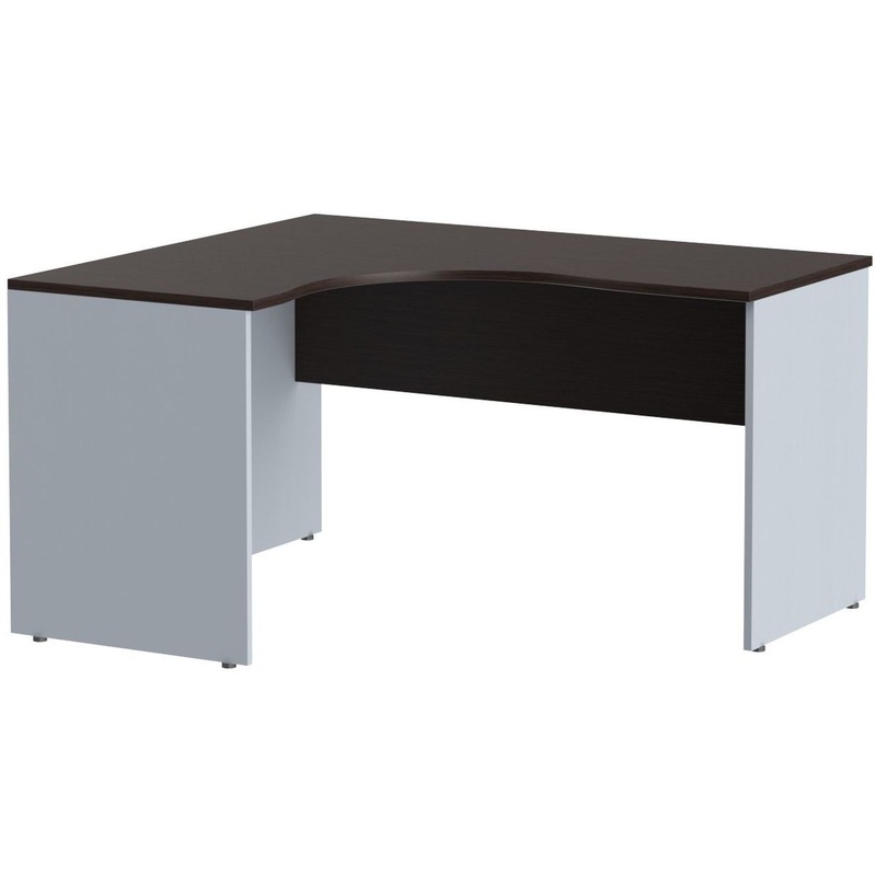 Изображение товара Стол угловой Imago СА-3Л левый (венге/металлик, 1400х1200х755 мм)