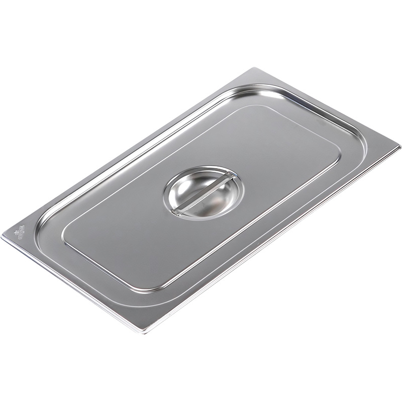 Изображение товара Крышка для гастроемкости Luxstahl GN 1/1 53x32.5 см нержавеющая сталь