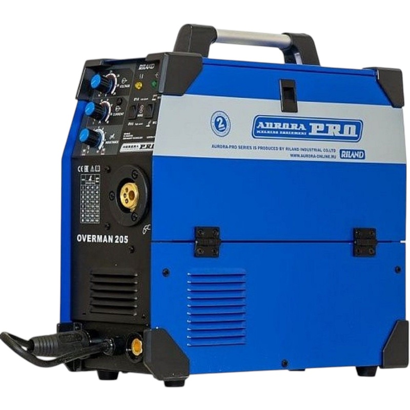 Изображение товара Сварочный инвертор Aurora Pro Overman 205 Mosfet для MIG/MAG и MMA