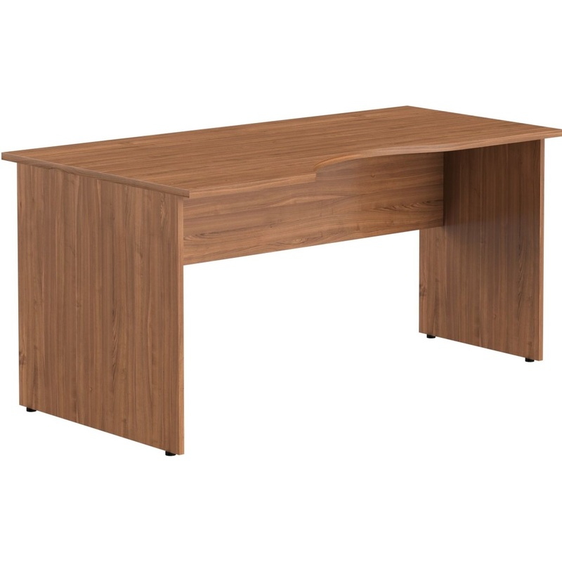 Изображение товара Стол эргономичный Imago левый (орех, 1400х900х755 мм)