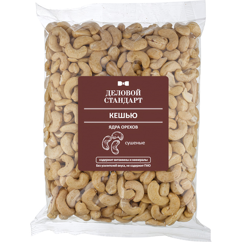 Изображение товара Кешью деловой стандарт сушеный 1 кг - полезный орех для кулинарии и здоровья