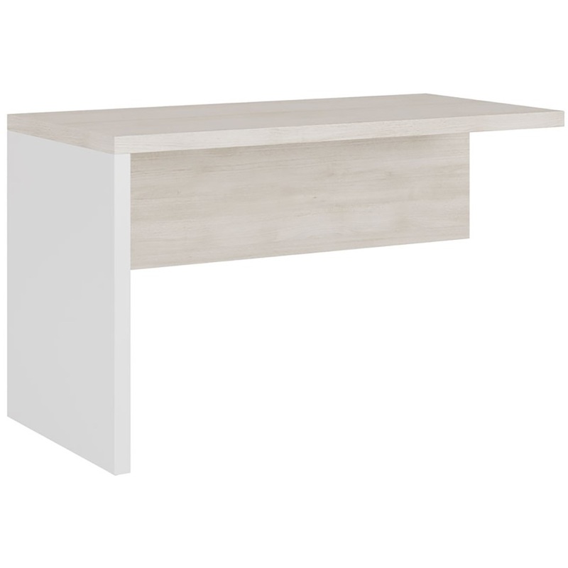 Изображение товара Стол-приставка Zion ZIO28571421 дуб светлый белый 1200х600х740 мм