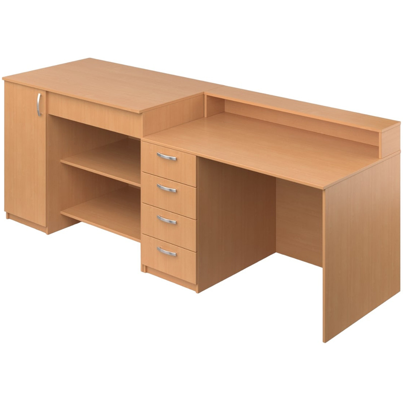 Изображение товара Демонстрационный стол для кабинета физики 2400х750х900 мм МЕТ