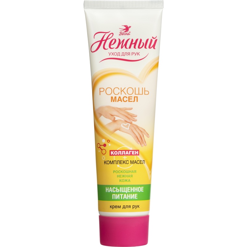 Изображение товара Крем для рук Весна Нежный Роскошь масел питательный 100 мл