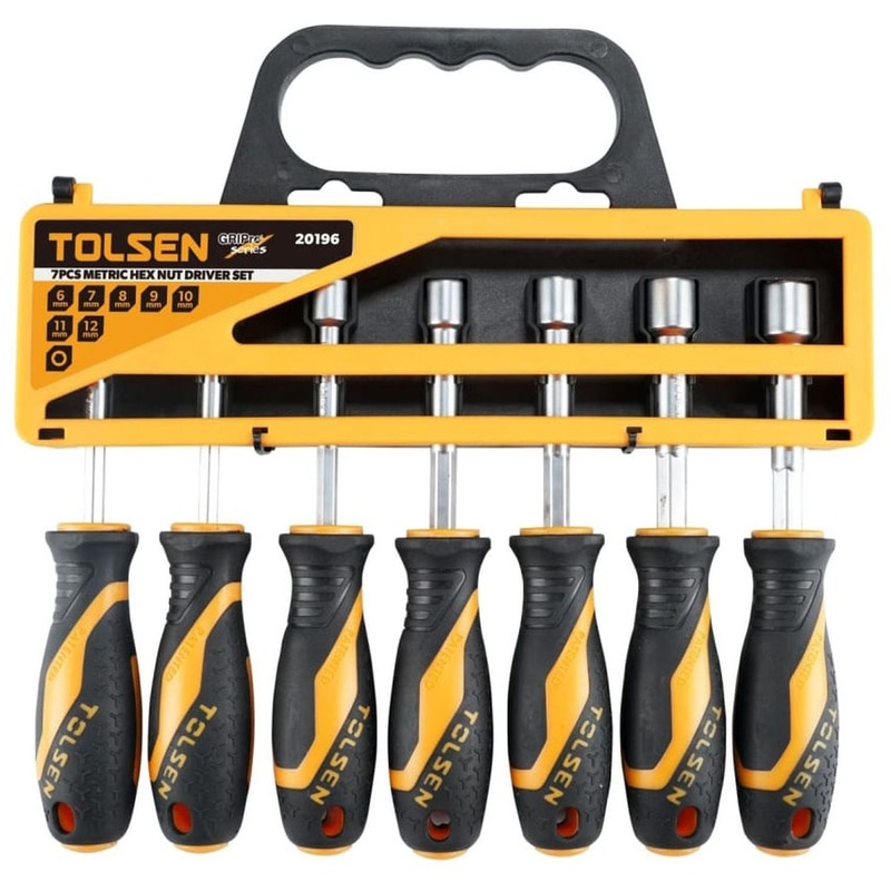 Изображение товара Набор отвёрток торцевых Tolsen GRIPro (7 штук, TT20196)