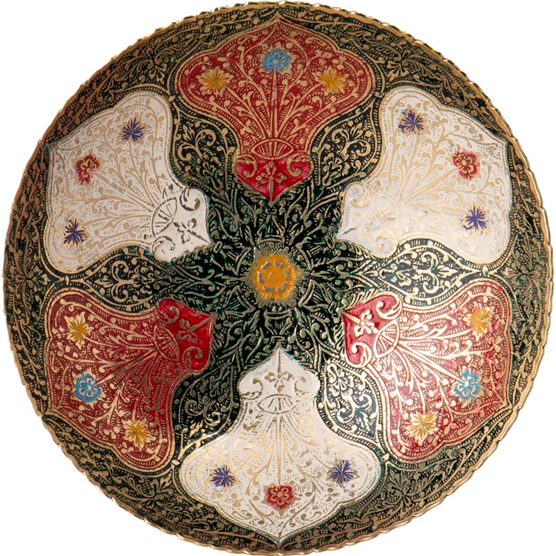 Изображение товара Конфетница Lefard латунь 18 см разноцветная