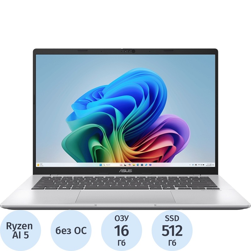 Изображение товара Ноутбук Asus VivoBook M1407KA-LY028 14 4Ядра 16ГБ SSD 512ГБ AMD Ryzen