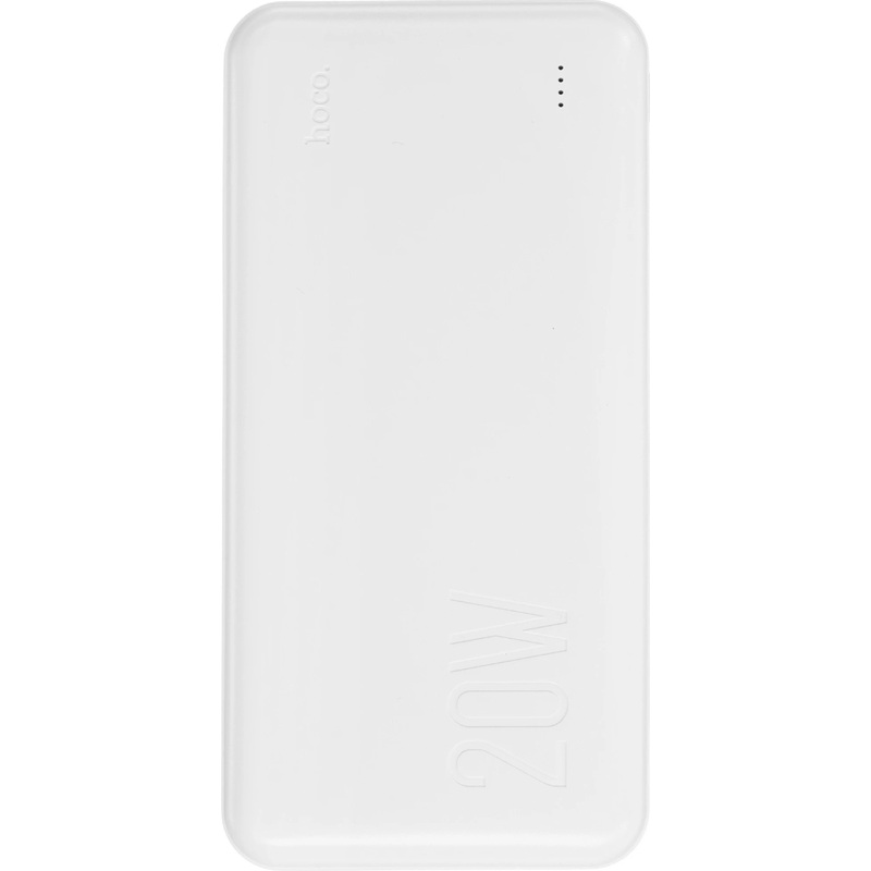 Изображение товара Внешний аккумулятор (power bank) Hoco 10000 мАч 20W белый (J87 TACKER WHITE)