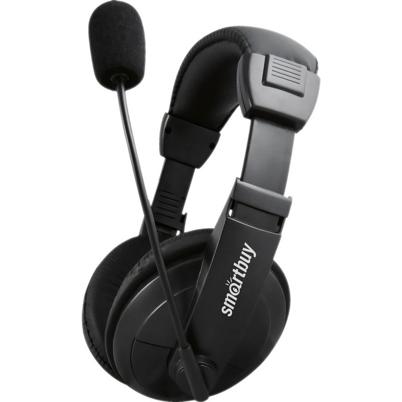 Изображение товара Гарнитура проводная Smartbuy Commando SBH-7000 с регулятором громкости