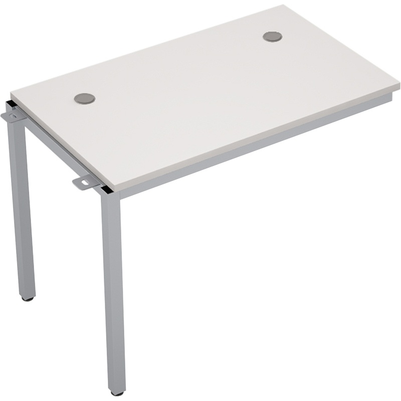 Изображение товара Элемент Avance 6МБС.167 мебельный для офисных систем алюминий матовый белый