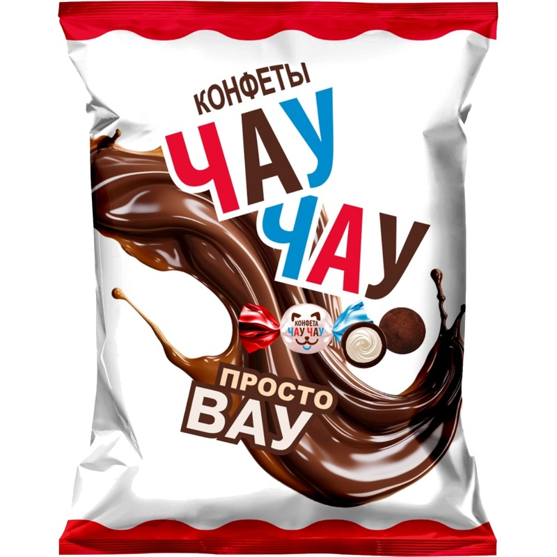 Изображение товара Конфеты Чау-Чау Кремовые Белый шоколад 140 г