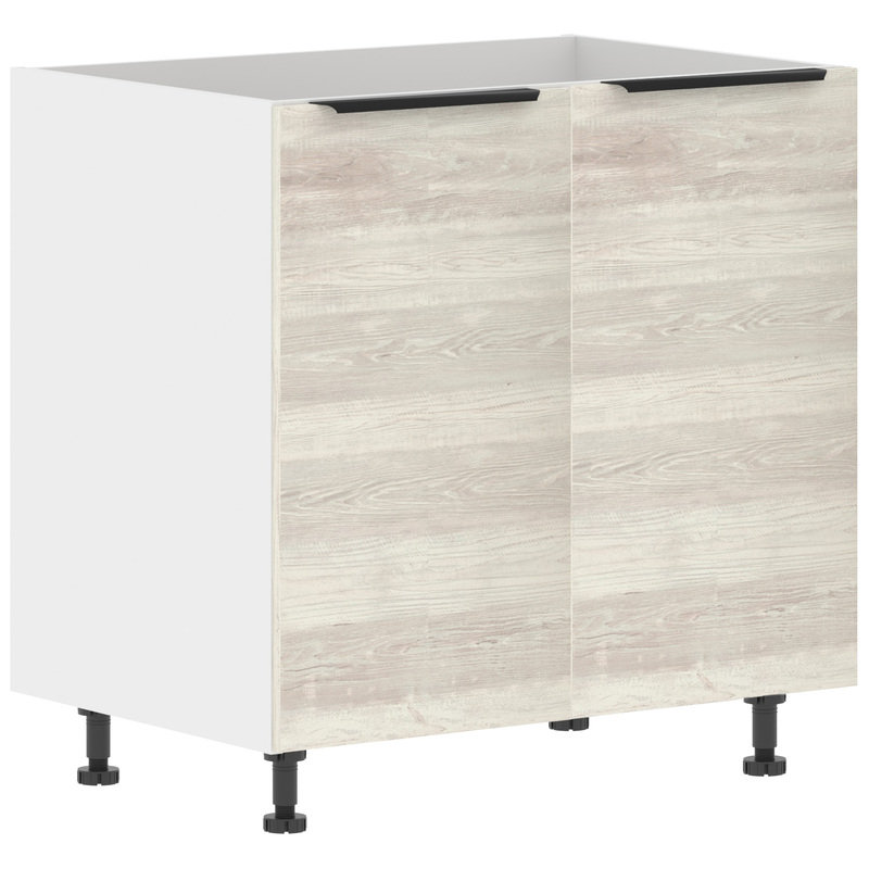 Изображение товара Шкаф напольный под мойку Corsica (сосна эдмонт/белый, 800х560х820 мм)