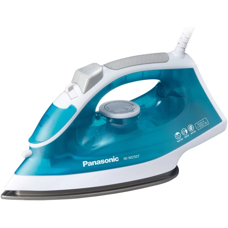 Изображение товара Утюг Panasonic NI-M250TGTW голубой с вертикальным отпариванием 1550 Вт