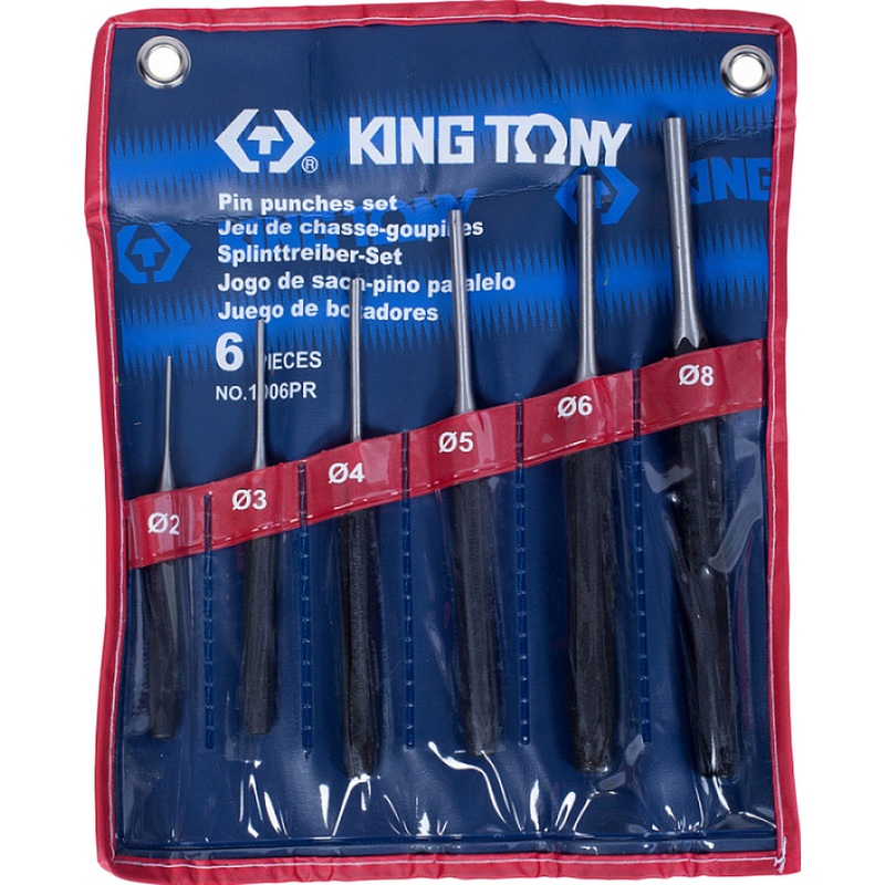 Изображение товара Набор выколоток KING TONY 6 предметов 1006PR для ударных работ