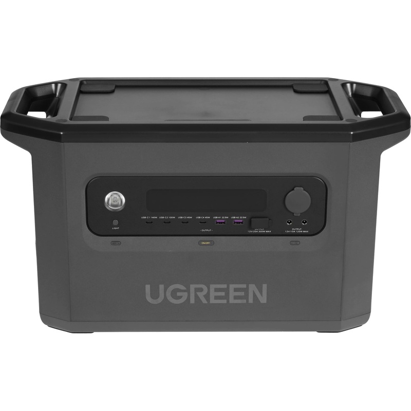 Изображение товара Внешний аккумулятор (power bank) Ugreen GS2200 640000 мАч 2200W тёмно-серый (15357_)