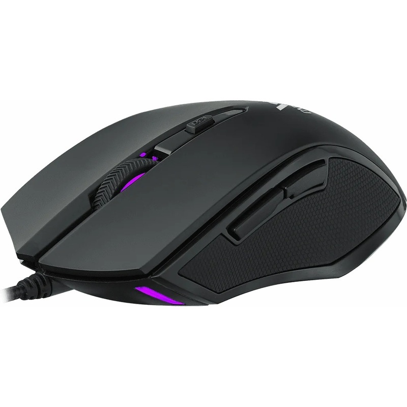 Изображение товара Игровая мышь Rapoo V20S проводная с подсветкой 6200 dpi чёрная