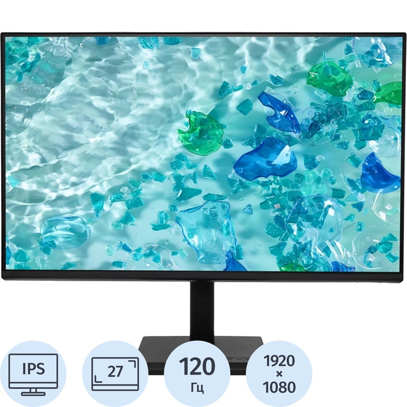 Изображение товара Монитор Acer Vero V277Gbi 27 IPS Full HD 120 Гц HDMI VGA