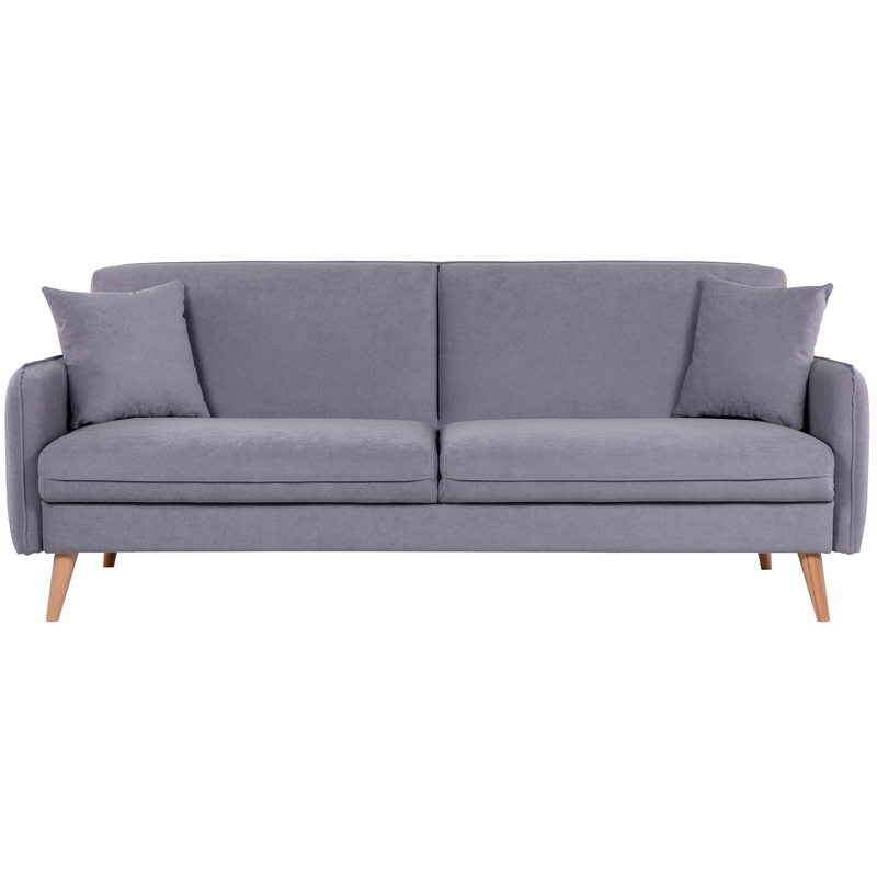 Изображение товара Диван трехместный Релакс Ann раскладной серый (ткань)