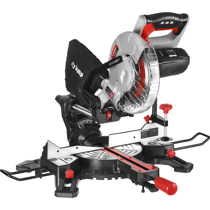 Изображение товара Пила торцовочная ЗУБР ЗПТ-210-1600 ПЛ с лазерной подсветкой и мощным двигателем