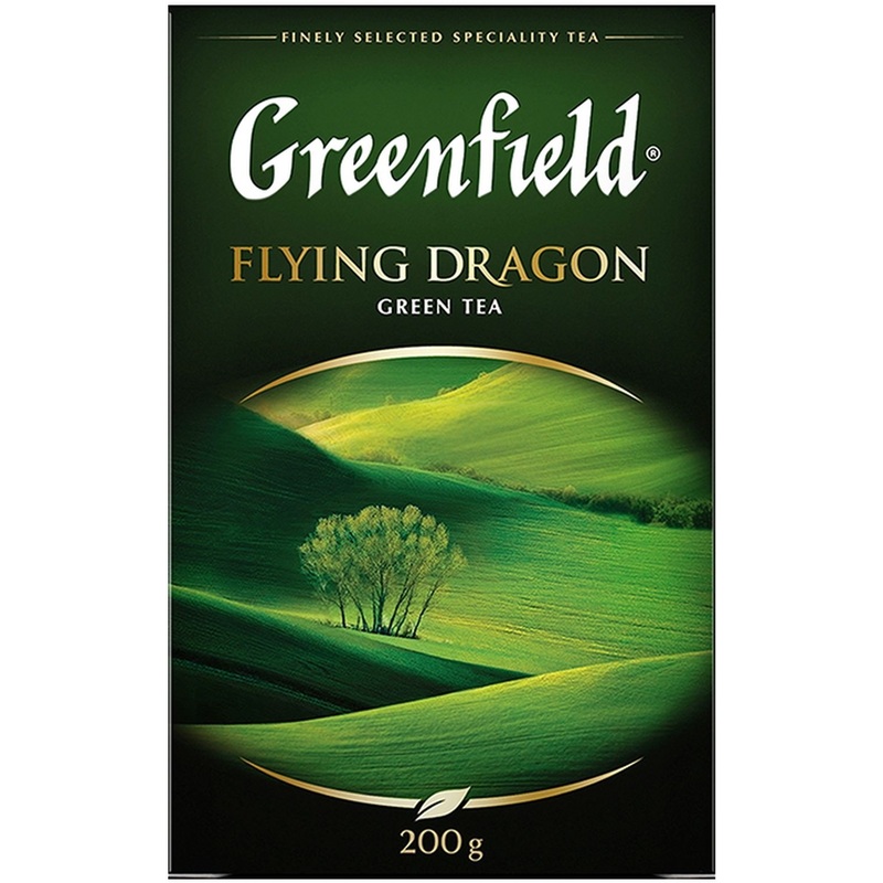 Изображение товара Чай листовой зеленый Greenfield Flying Dragon 200 г