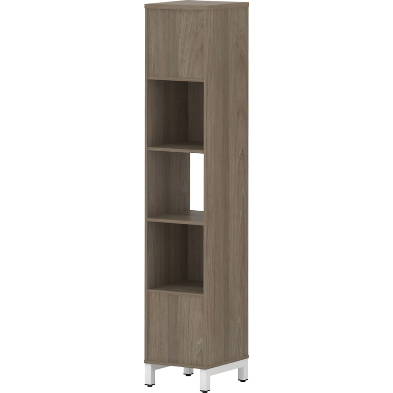 Изображение товара Стеллаж для документов Style Project SN.NSD-511 вяз благородный/белый 387x400x1982 мм Изображение товара Стеллаж для документов Style Project SN.NSD-511 вяз благородный/белый 387x400x1982 мм