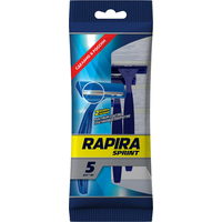 Бритва одноразовая Rapira Sprint (5 штук в упаковке, 1492878)