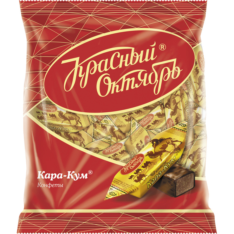 Изображение товара Шоколадные конфеты Красный Октябрь Кара-Кум 250 г