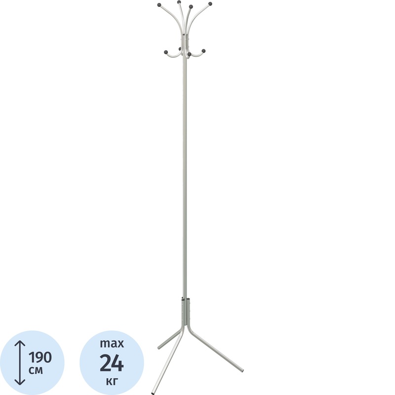 Изображение товара Вешалка напольная (стойка) Attache КР-20 на 4 персоны (металлик)