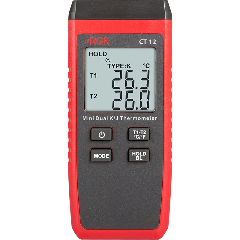 Изображение товара Контактный термометр Rgk CT-12 с двумя гнездами для датчиков до 1300°C